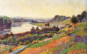 Maximilien Luce, The Seine at Herblay